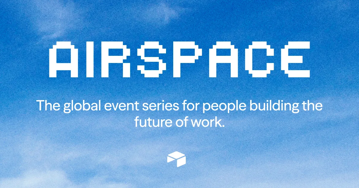 Airspace — Open Graph share card, headed “Airspace Events”