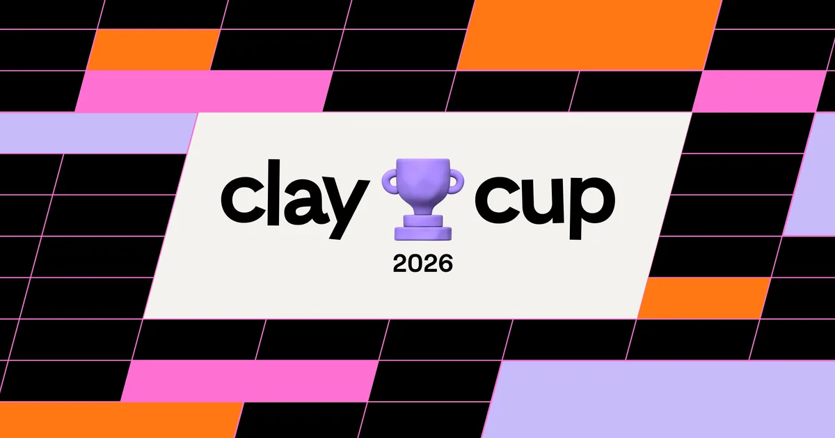Clay Cup — Open Graph share card, headed “Clay Cup — The GTM Championship”