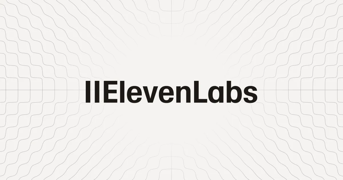 ElevenLabs Open Graph image