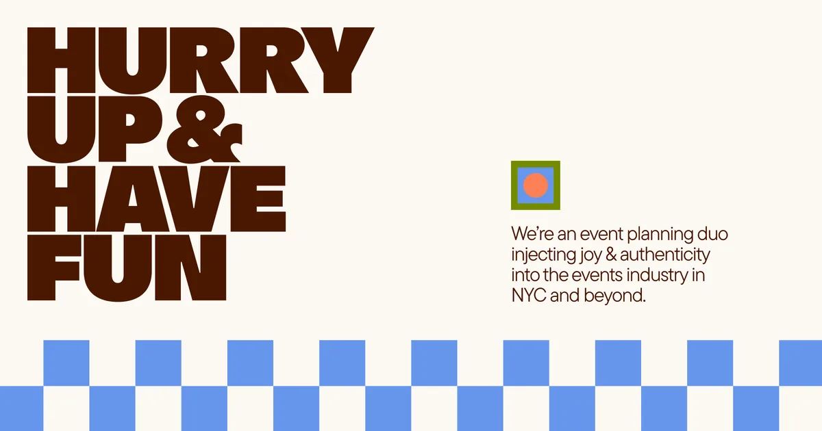 Hurry Up & Have Fun Open Graph image