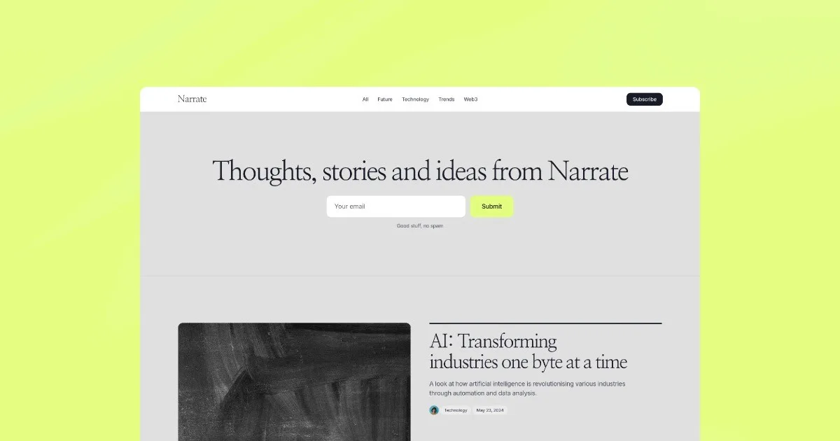 Narrate Open Graph image