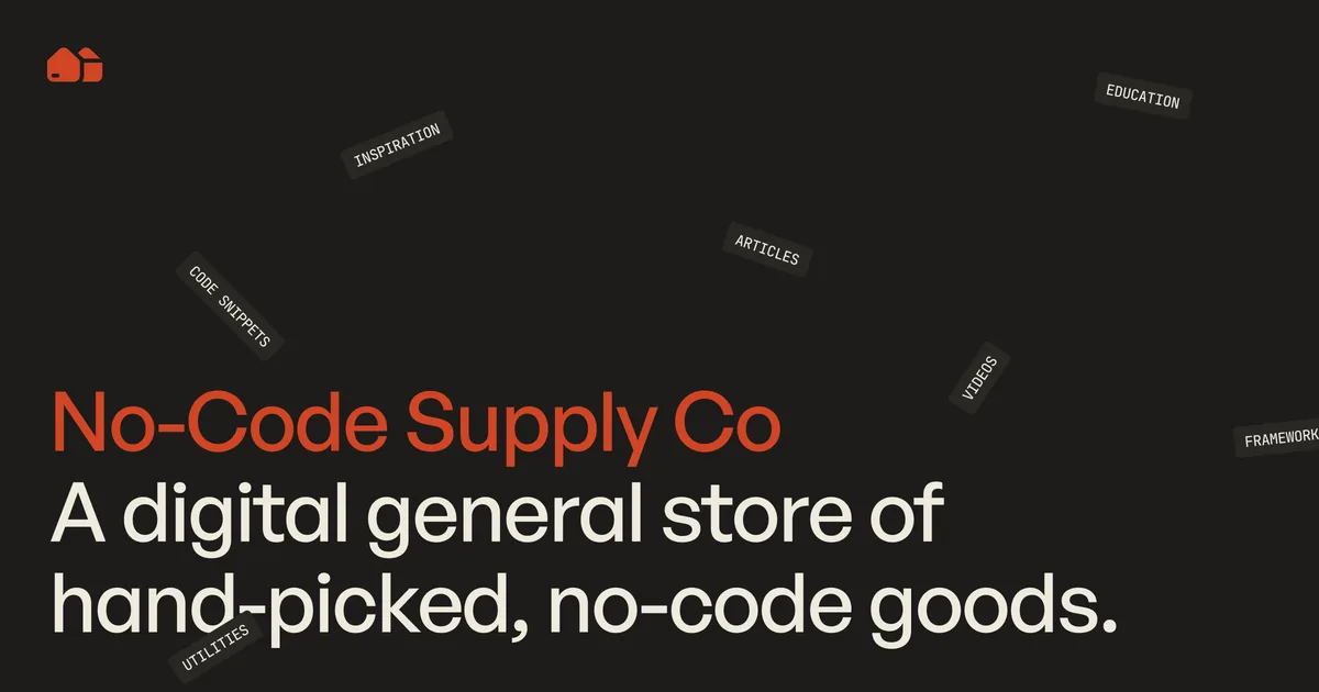 No-Code Supply Co Open Graph image