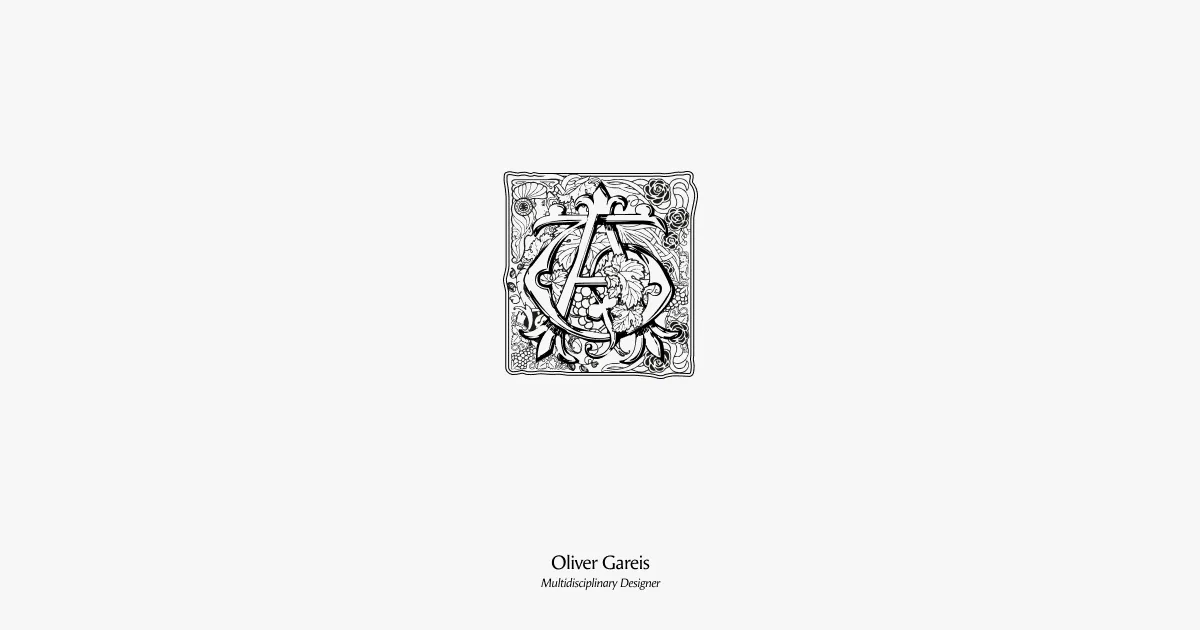 Oliver Gareis — Open Graph share card, headed “Oliver Gareis – Award-Winning Web & Interaction…”