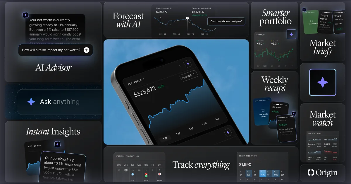 Origin — Open Graph share card, headed “Origin Financial | All‑in‑One Financial…”