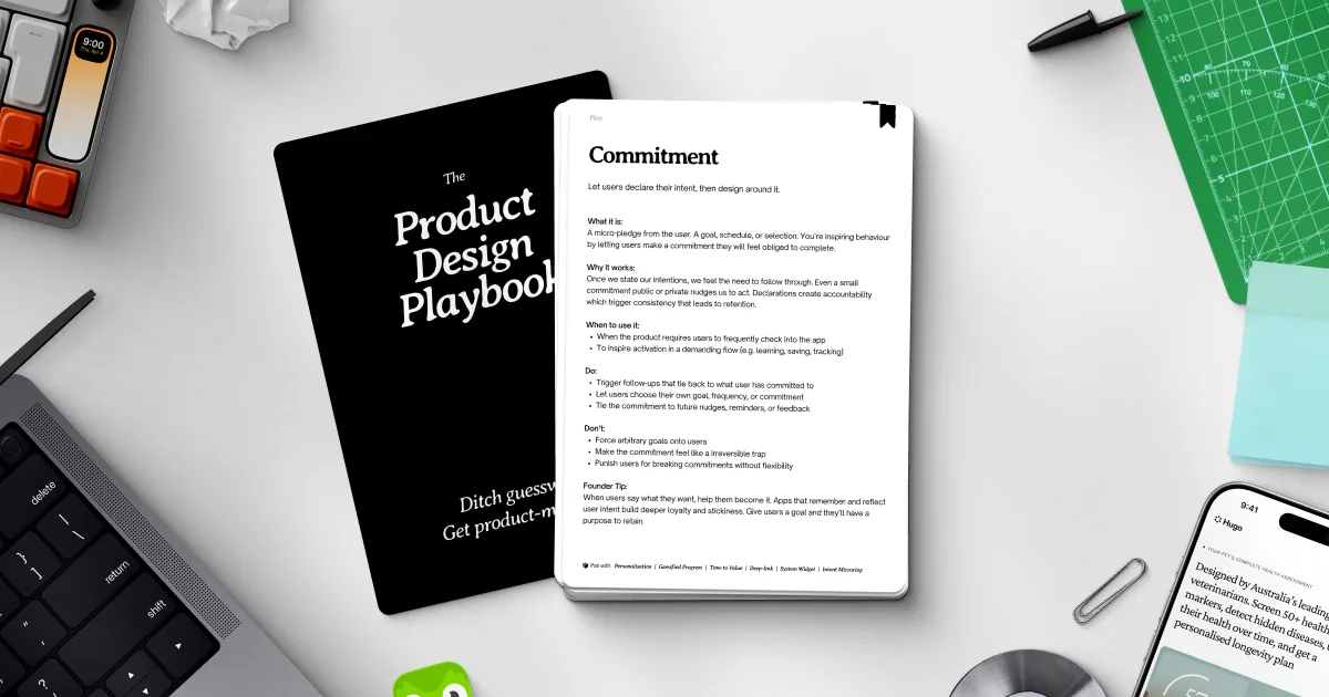 Playbook — Open Graph share card, headed “The tactics behind the apps millions already…”