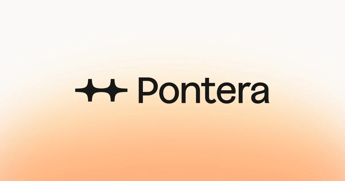Pontera — Open Graph share card, headed “Pontera | Infrastructure for modern, connected…”