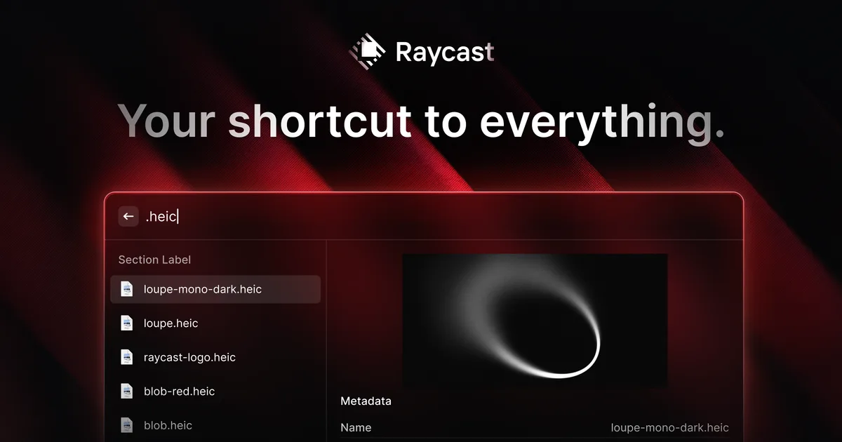 Raycast Open Graph image
