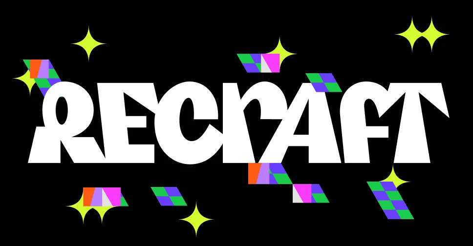 Recraft — Open Graph share card, headed “Recraft | AI for designers, creatives, sellers…”