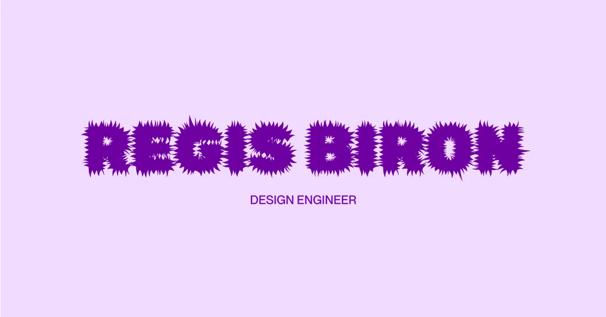 Regis Biron Open Graph image