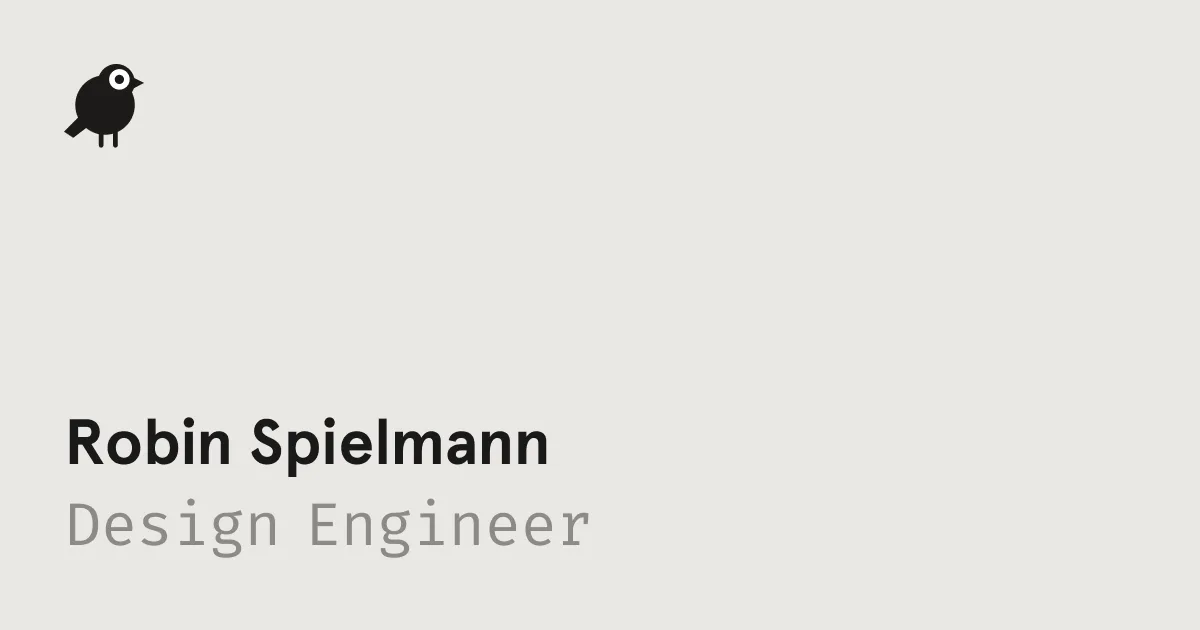 Robin Spielmann Open Graph image