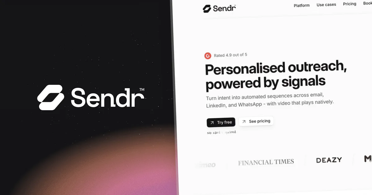 Sendr Open Graph image