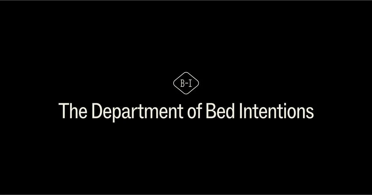 The Department of Bed Intentions Open Graph image