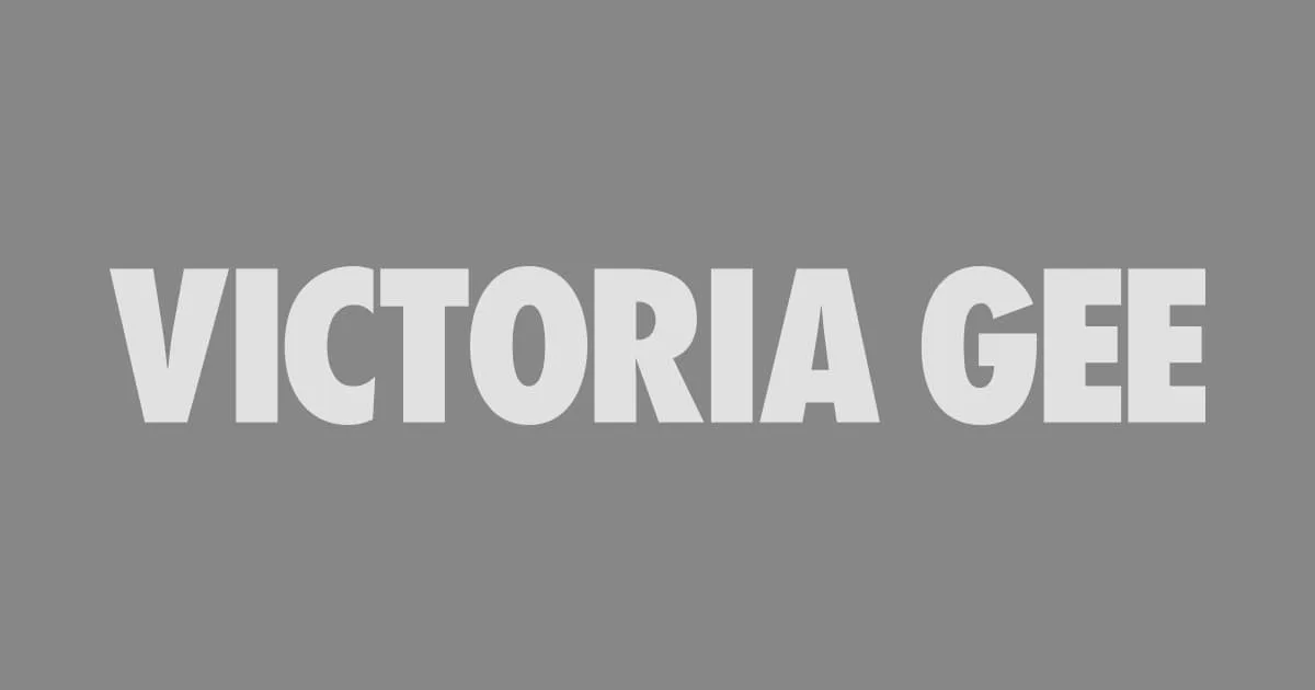 Victoria Gee — Open Graph share card