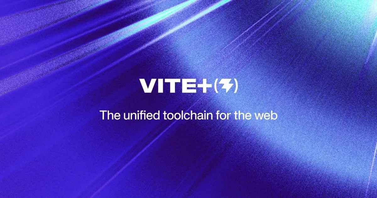 Vite+ Open Graph image