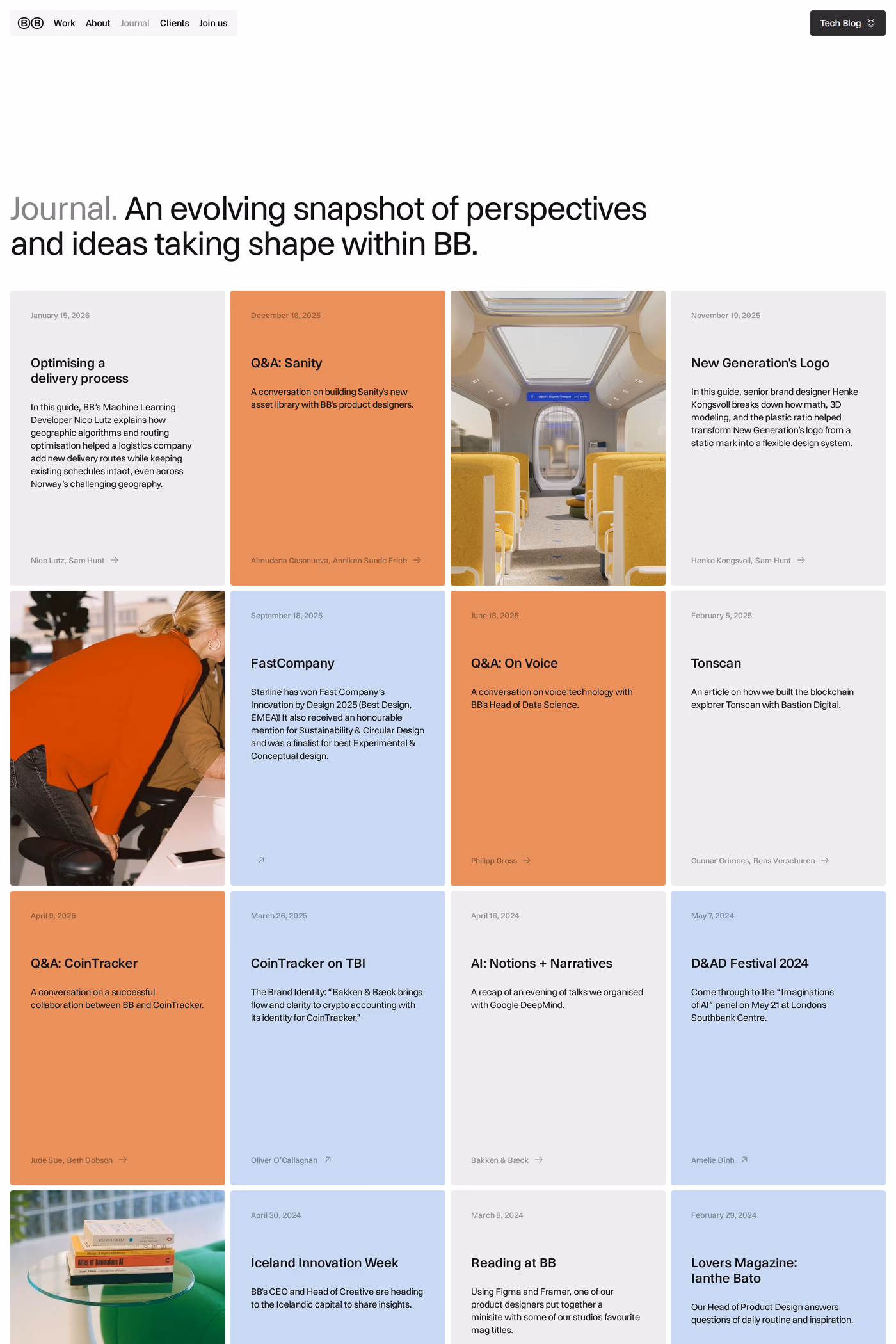 Bakken & Bæck blog page
