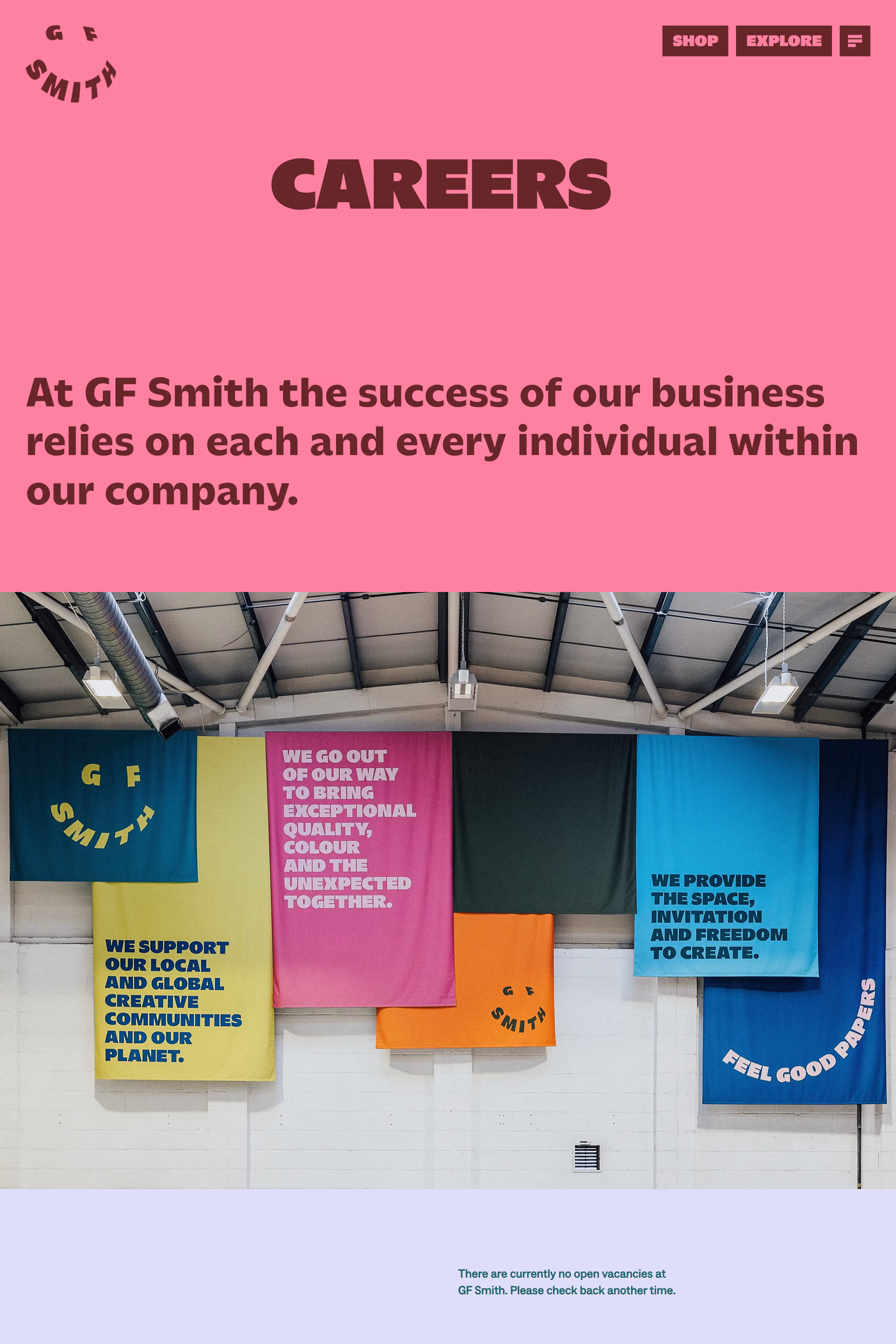 G . F Smith careers page