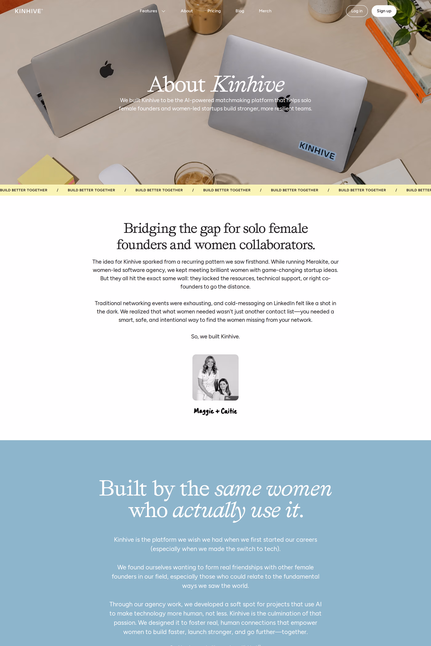 Kinhive about page