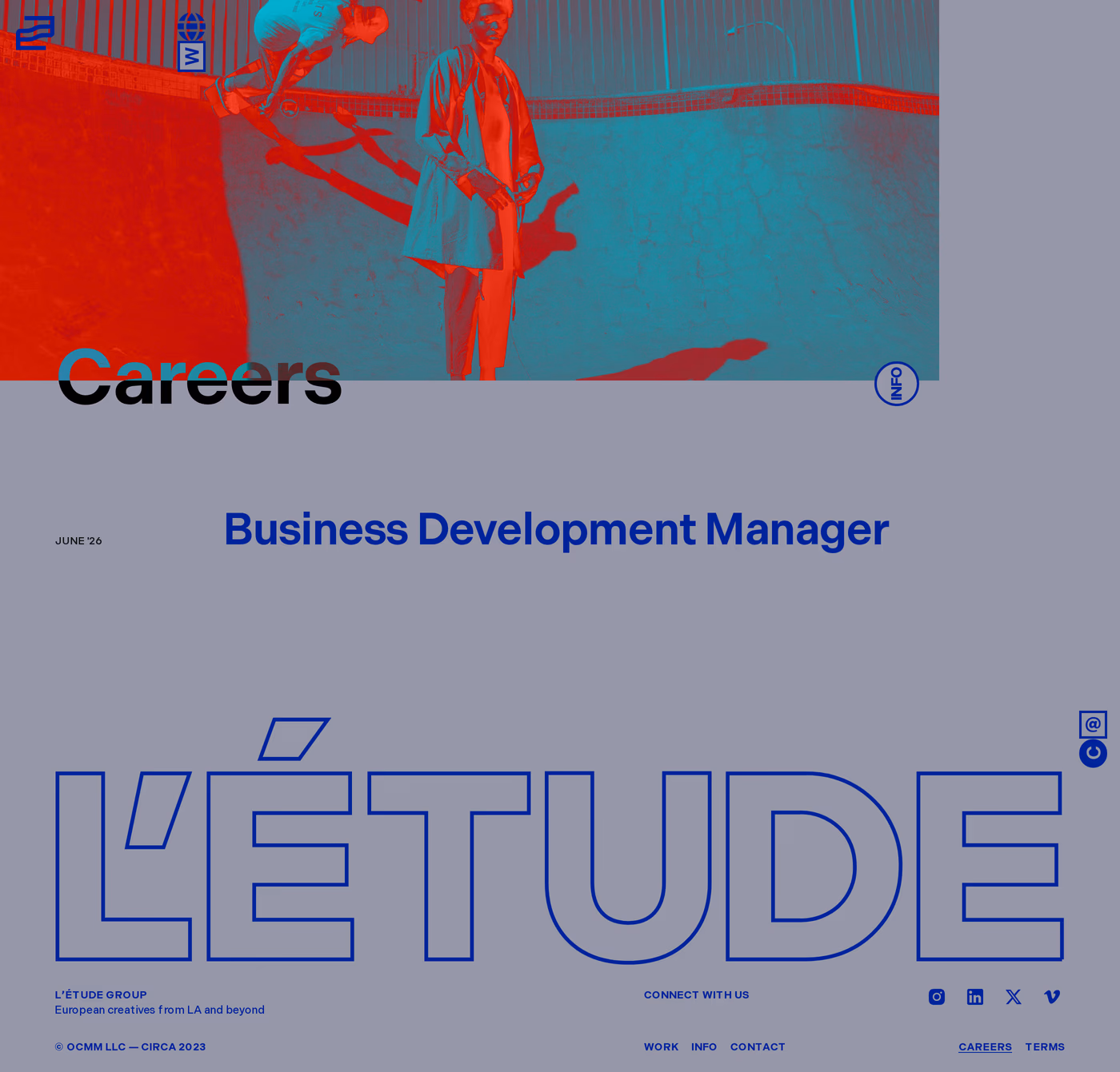 L'Étude careers page