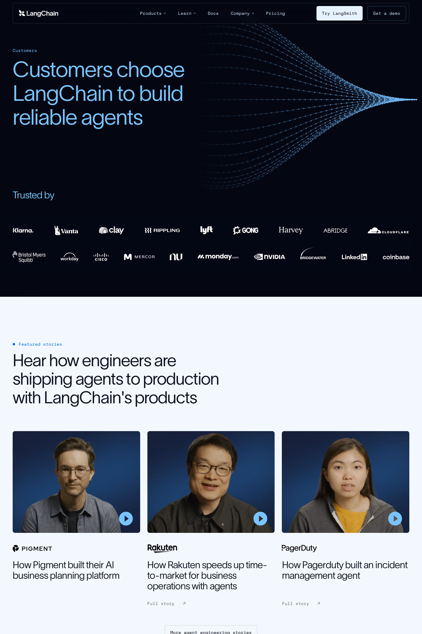 LangChain work page