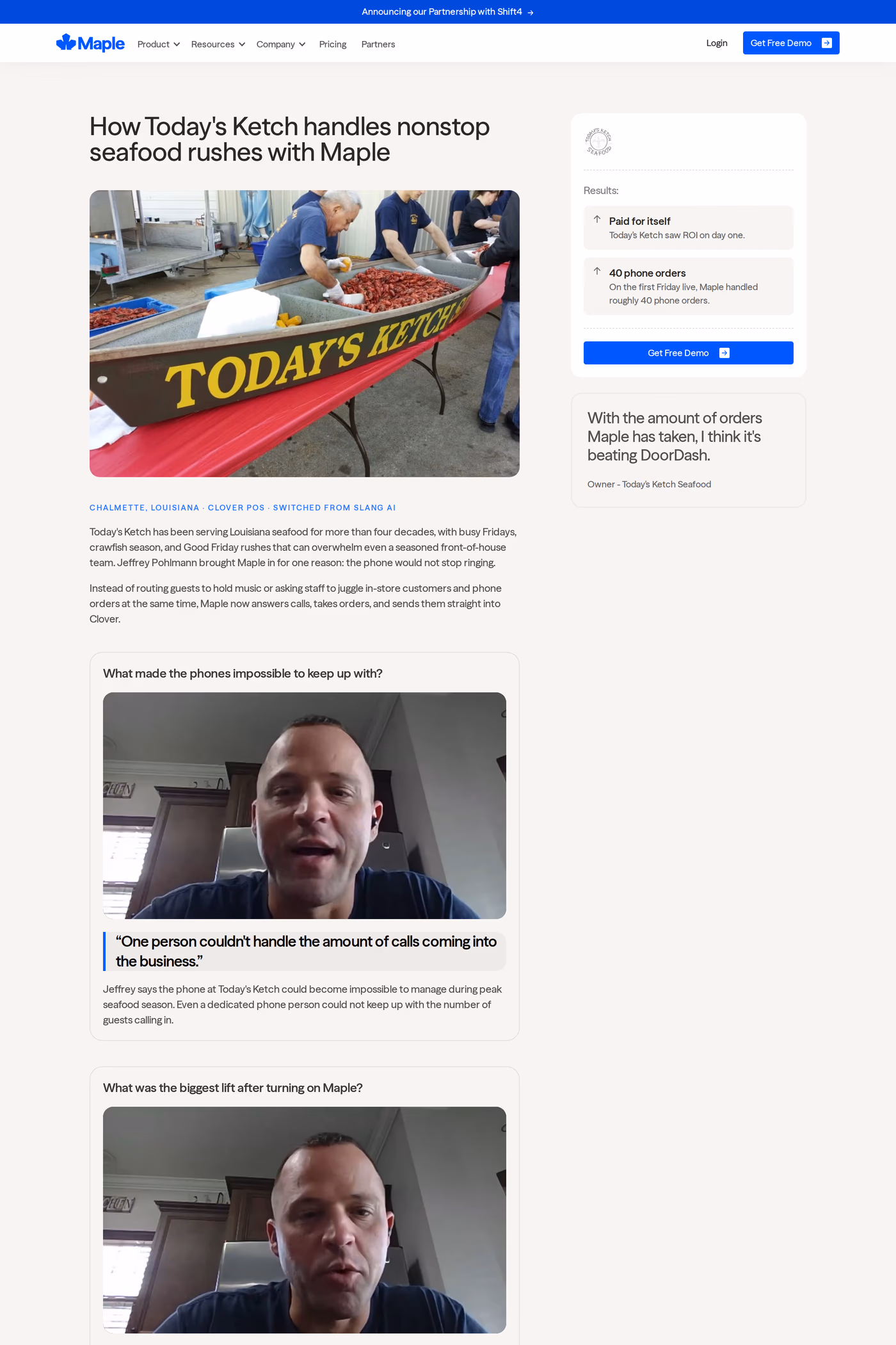 Maple case studies page