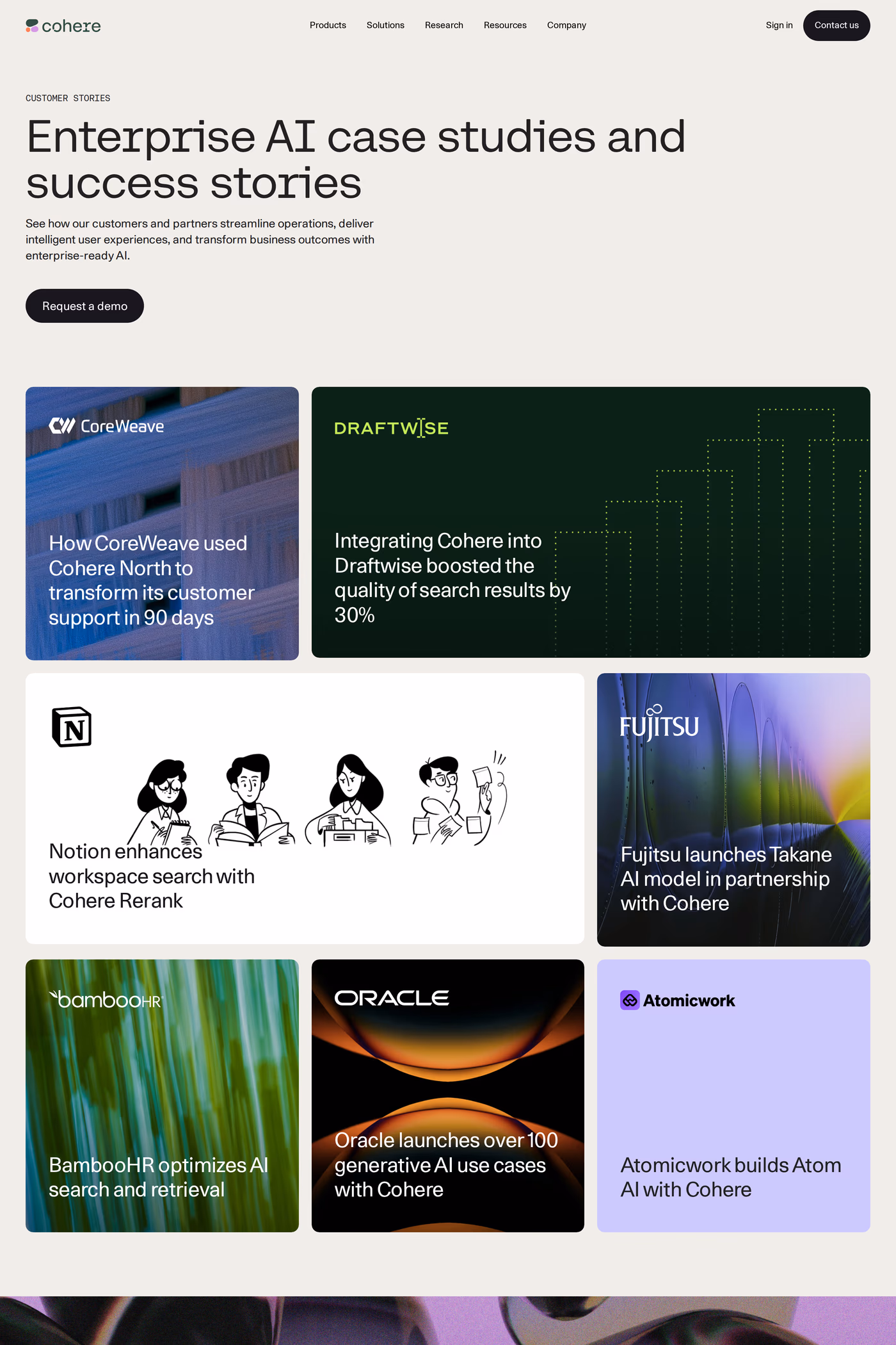 North case studies page