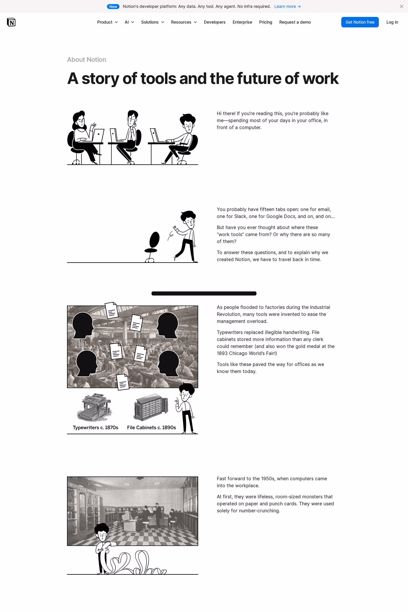 Notion about page