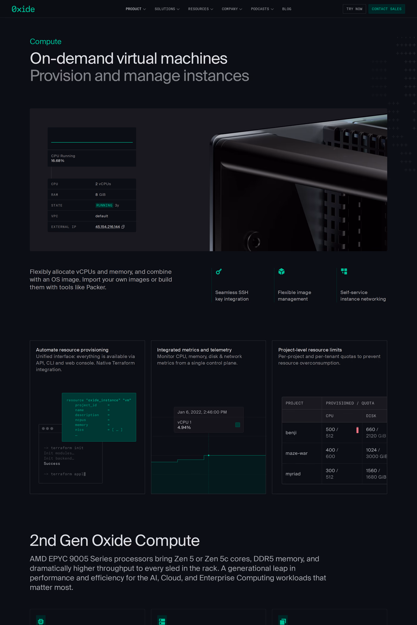 Oxide features page