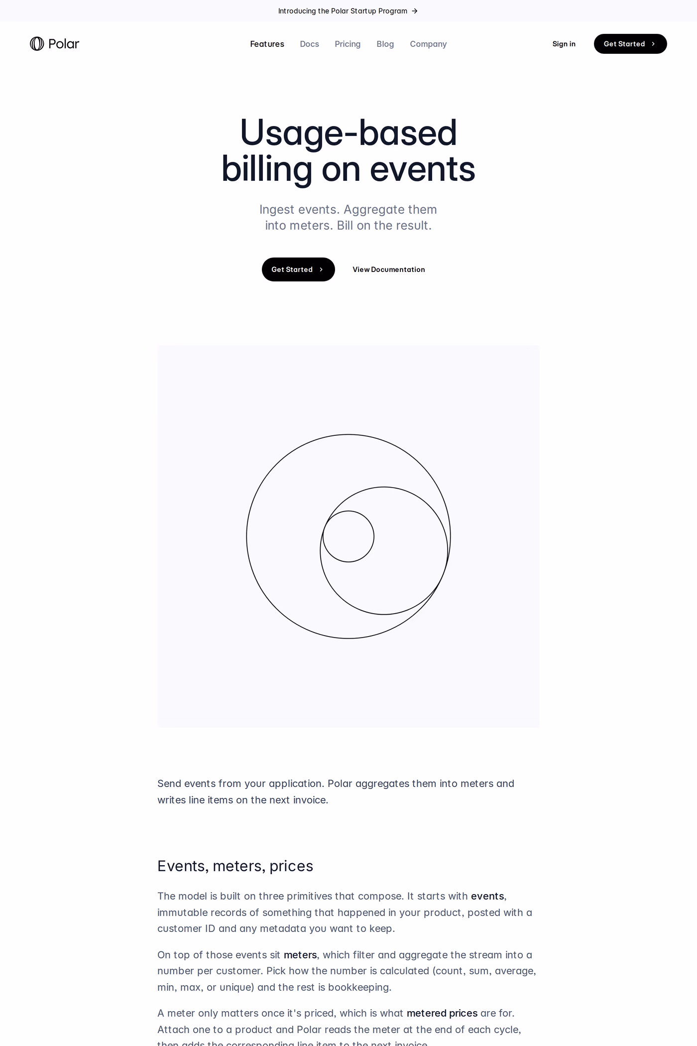 Polar features page