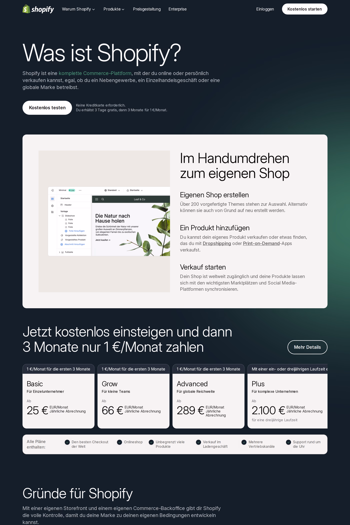 Shopify Editions about page