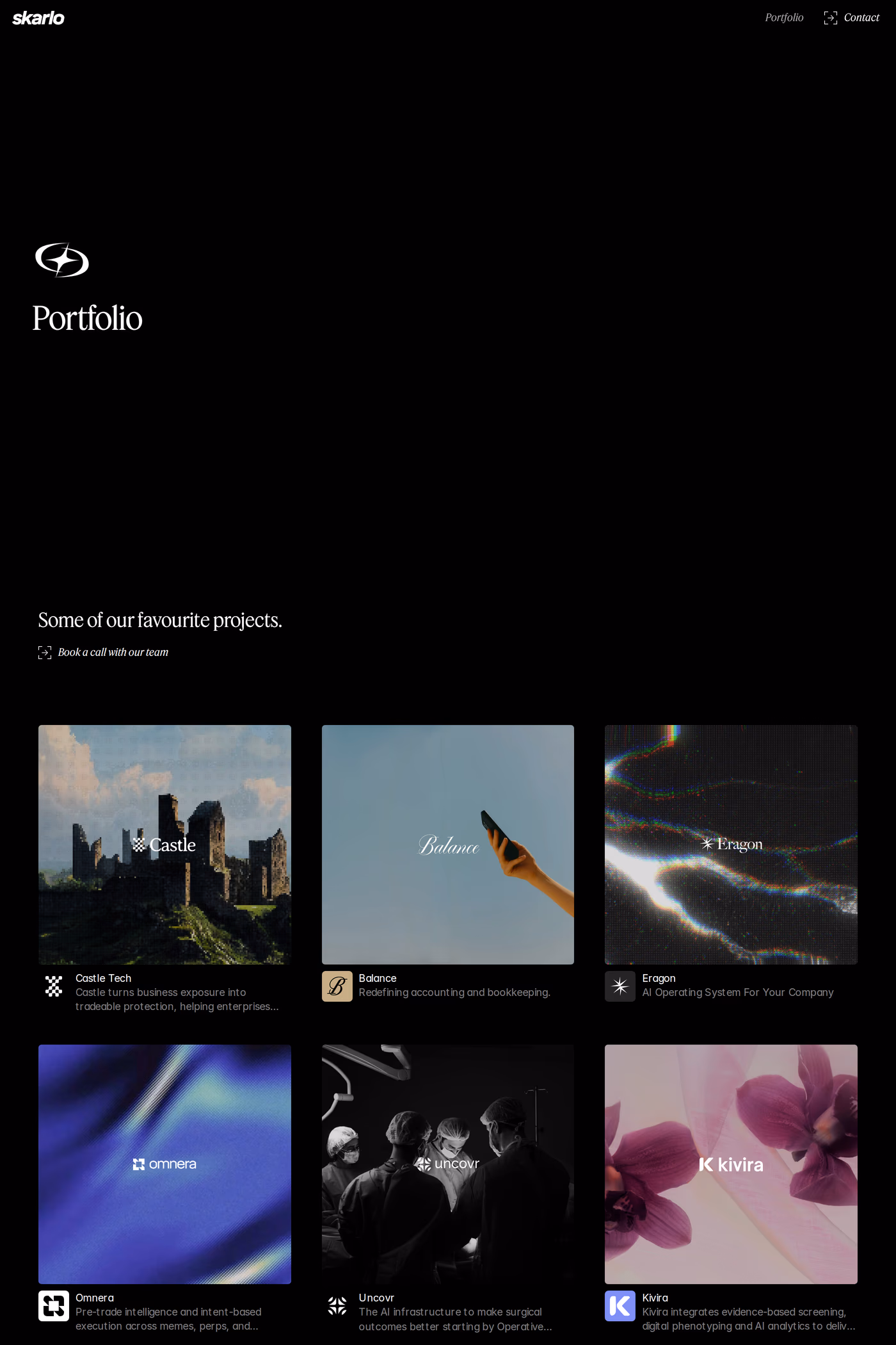 Skarlo work page