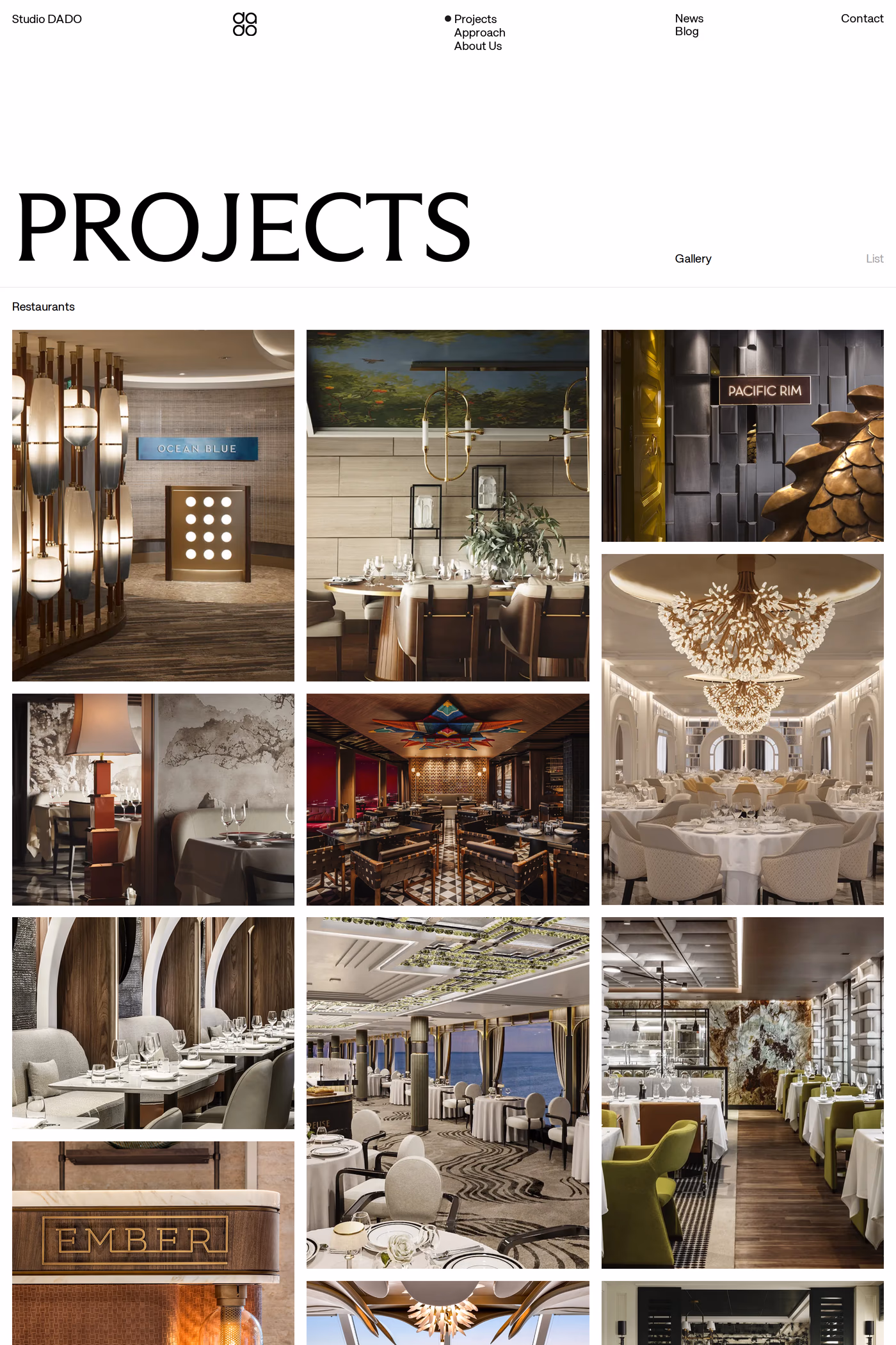 Studio Dado work page