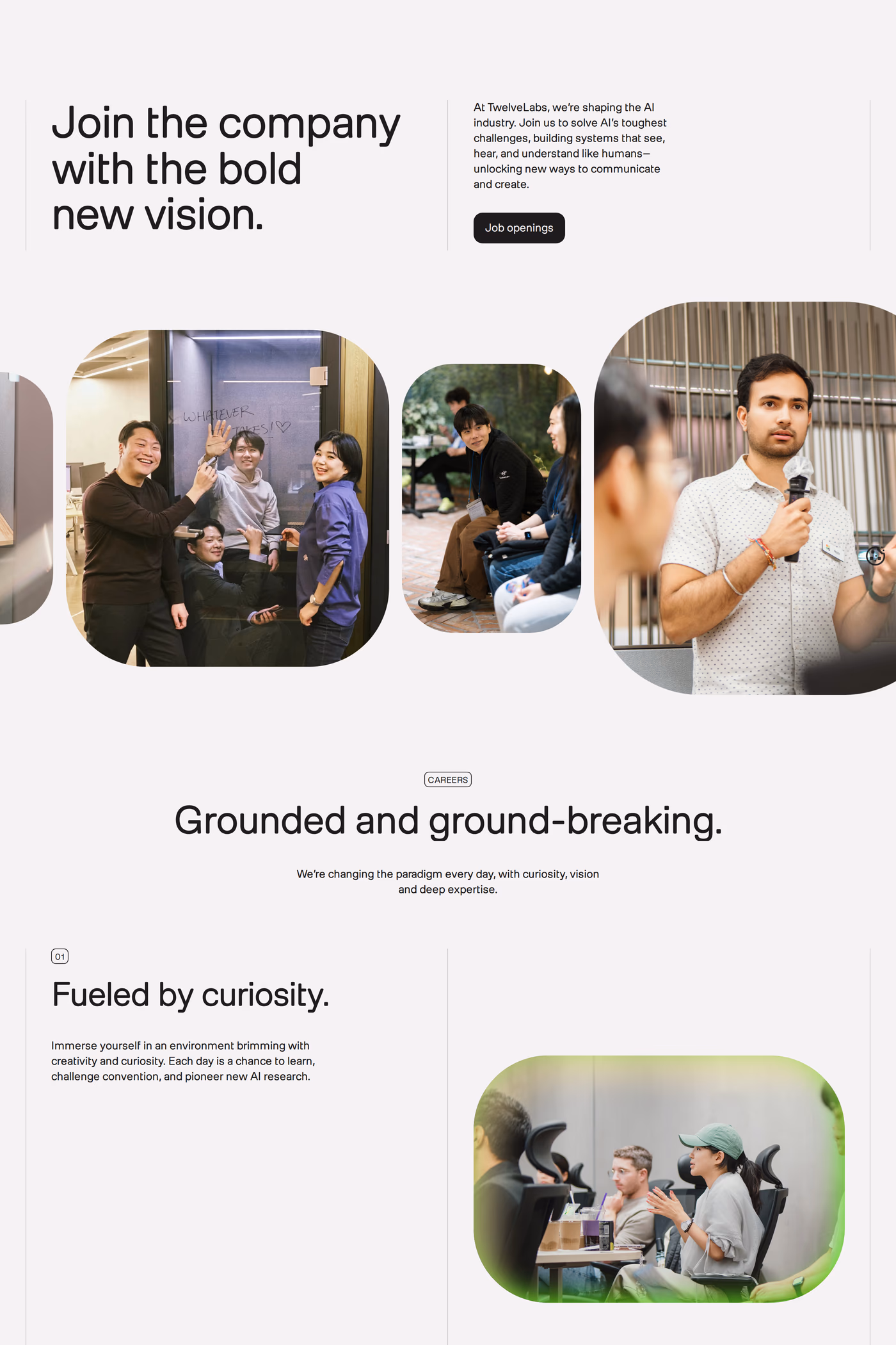 TwelveLabs careers page