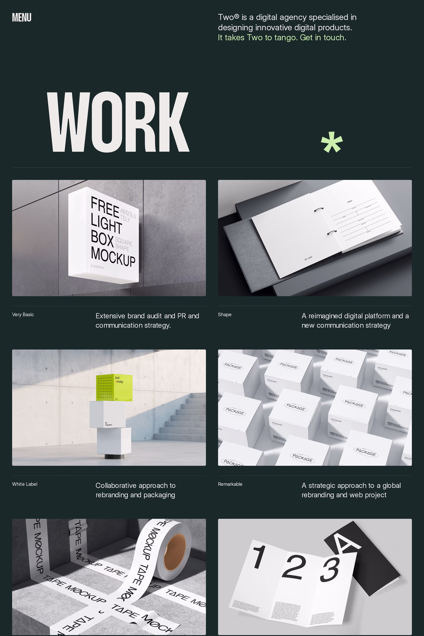 Two work page