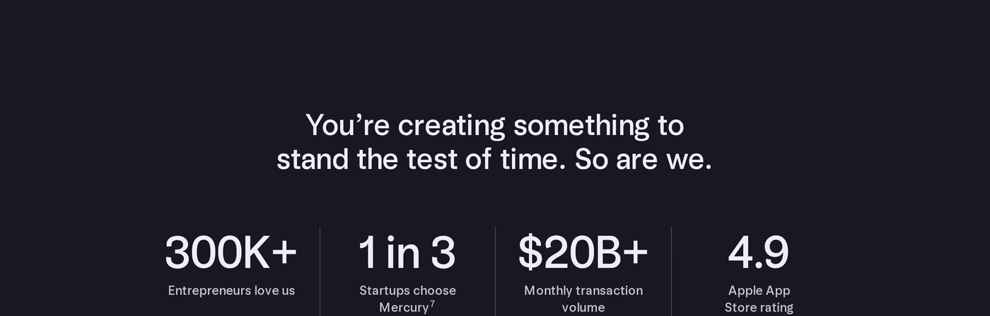 Mercury Stats section