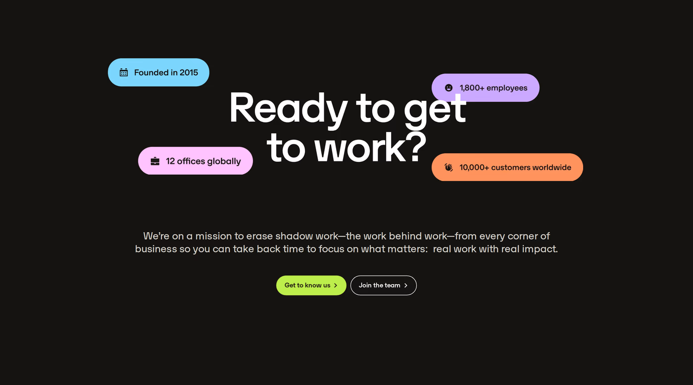 TravelPerk About section
