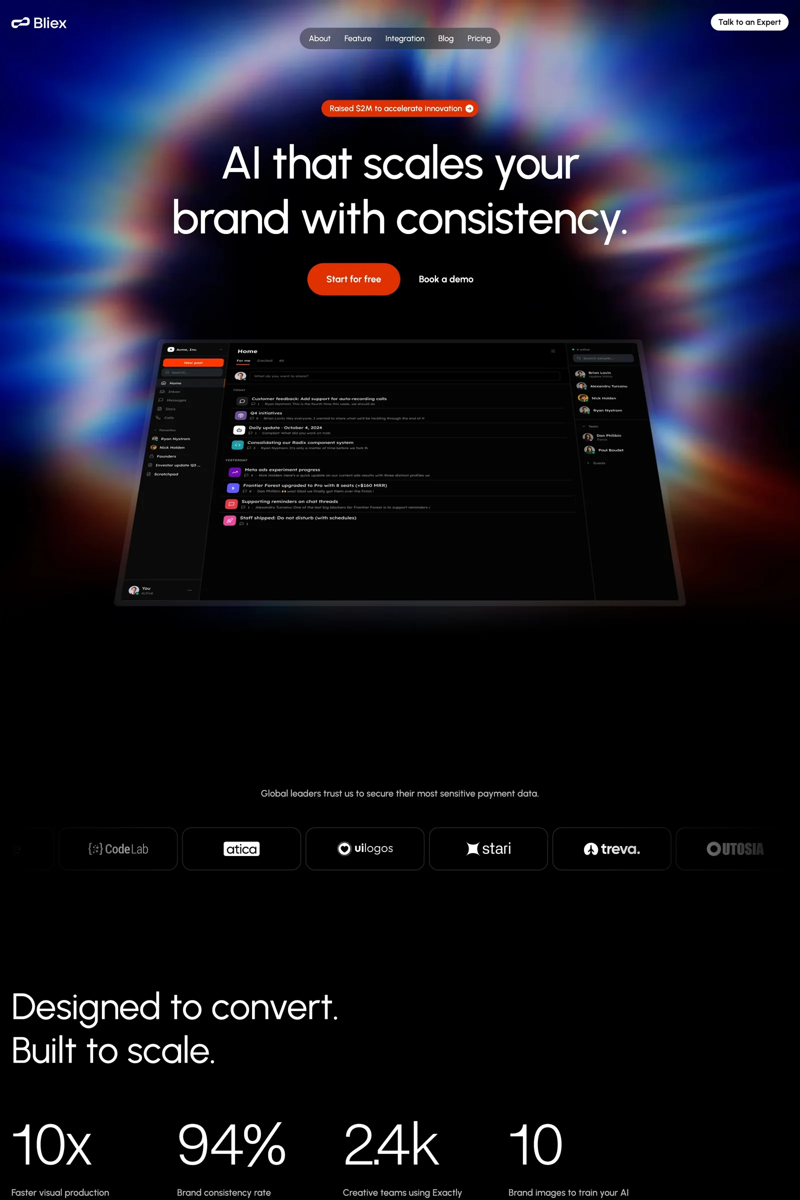 Bliex desktop screenshot