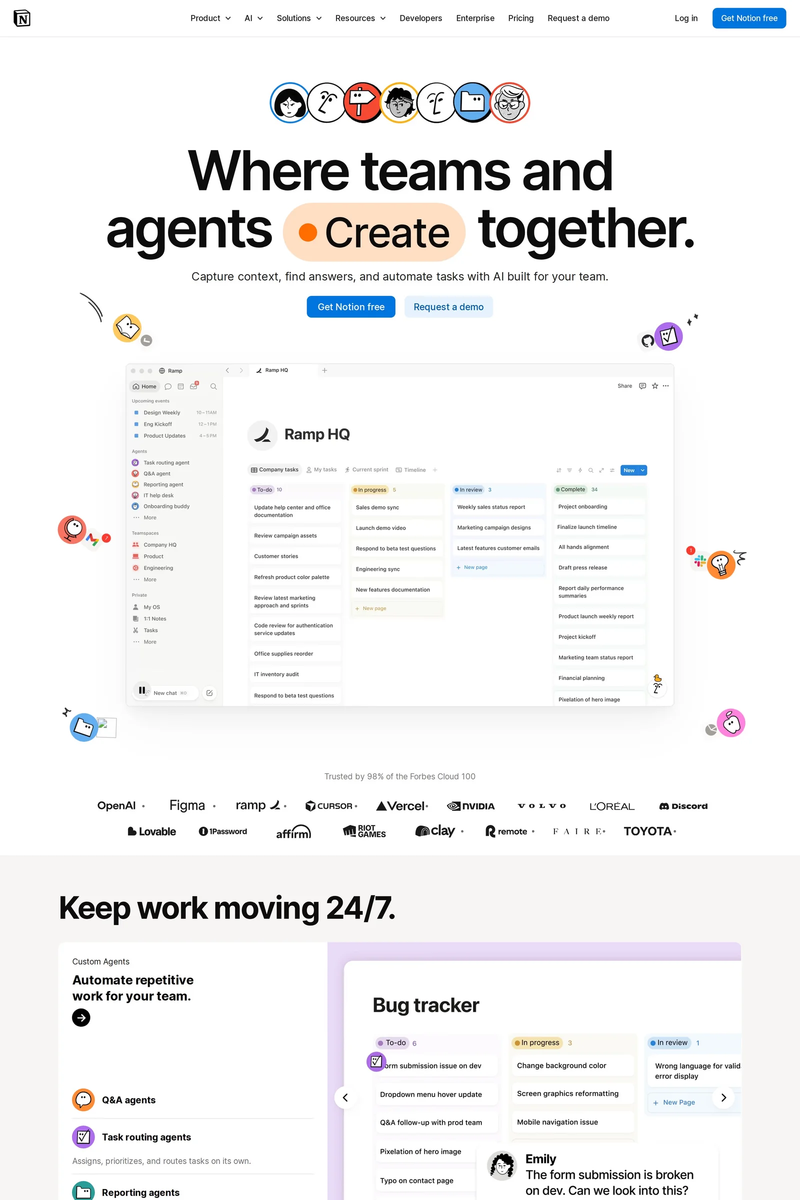 Notion desktop screenshot